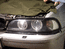 BMW5 (E39), фары повреждены растворителем